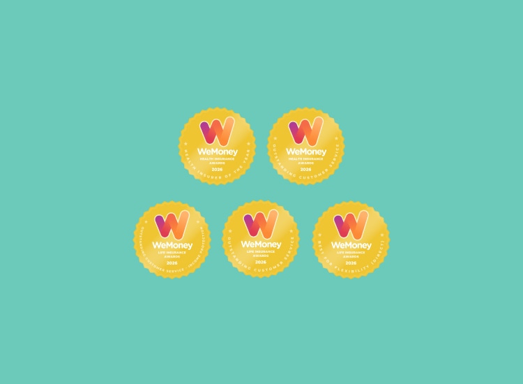 An image of the WeMoney awards HCF has won.