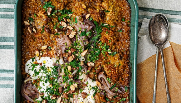 One-pan chicken and couscous recipe