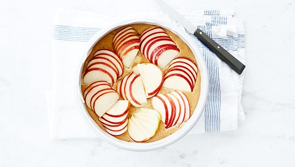 Gluten-free German apple cake from Natural Bakes cookbook
