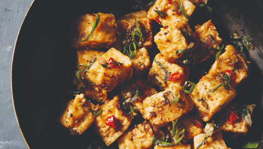 salt and pepper tofu