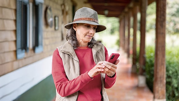 Lady living with a heart condition in rural Australia