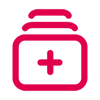 An icon of hospital files.