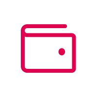 A wallet icon.