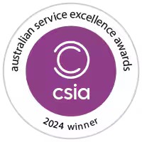 csia 2024 service excellence award logo.